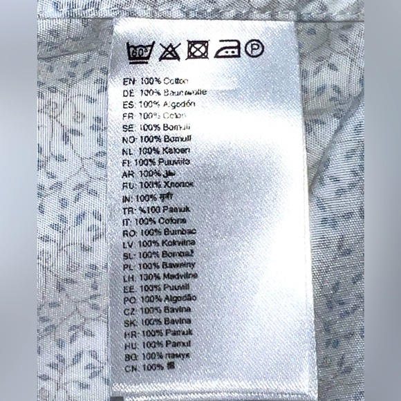 NWT ETON CONTEMPORARY-FIT MINI FLORAL PRINT SHIRT - Picture 8 of 9